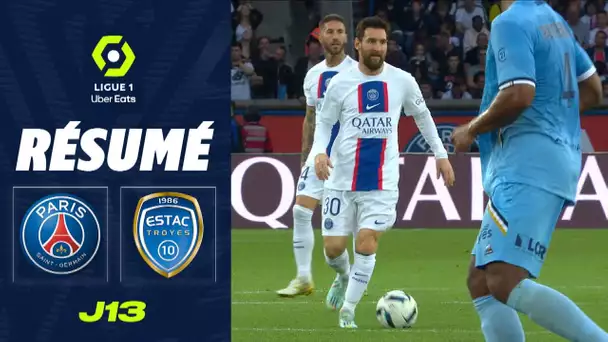 PARIS SAINT-GERMAIN - ESTAC TROYES (4 - 3) - Résumé - (PSG - ESTAC) / 2022-2023