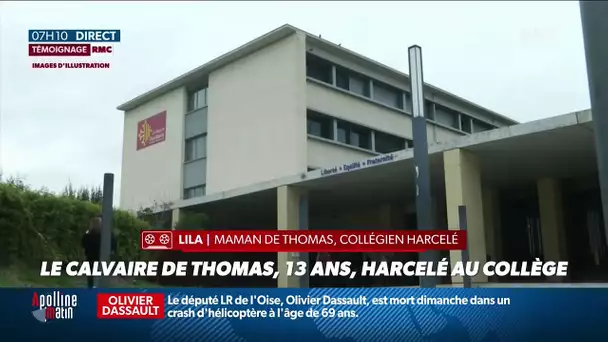 Témoignage de Lila, la maman de Thomas, garçon harcelé depuis deux ans parce que homosexuel.