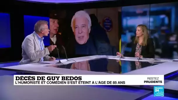 Guy Bedos, l'homme de scène engagé, est décédé