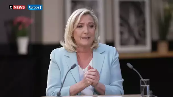 "La retraite n'ira pas au-delà de 62 ans" promet Marine Le Pen