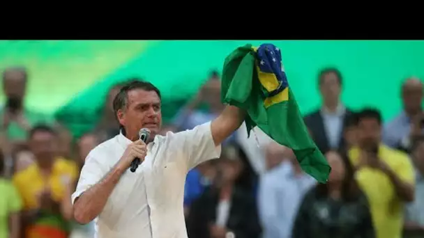 Au Brésil, le président Jair Bolsonaro lance officiellement sa campagne en vue d'une réélection