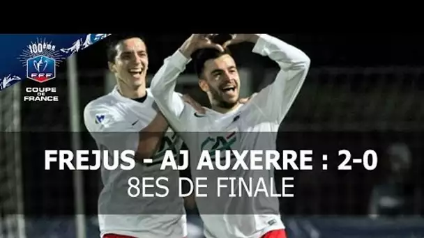 Coupe de France, 8es de finale : Fréjus-Saint-Raphaël - AJ Auxerre (2-0), le résumé