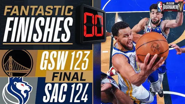 INSANE IN-SEASON TOURNAMENT ENDING Kings vs Warriors 🔥🏆 | November 28, 2023