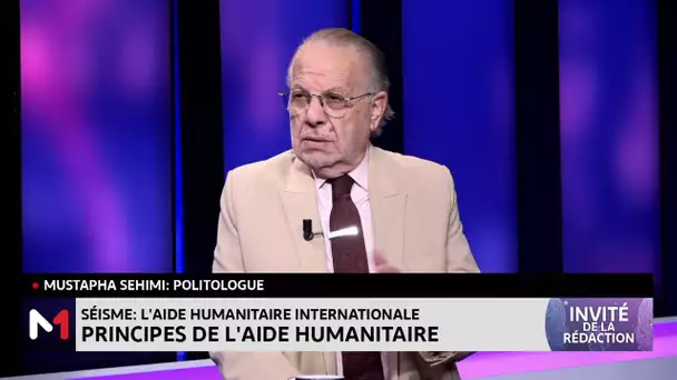 Séisme d´Al Haouz : principes de l´aide humanitaire