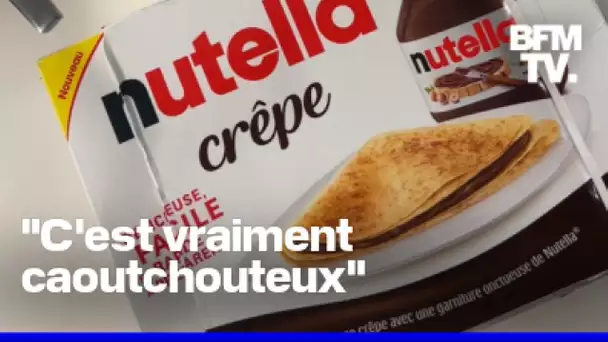 Les crêpes surgelées au Nutella valent-elle le coup?