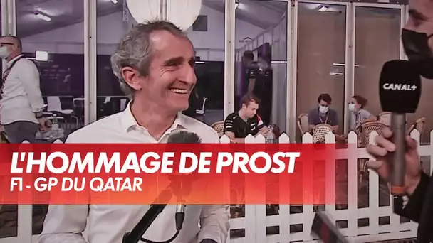 Alain Prost rend hommage à Alonso après son podium - GP du Qatar