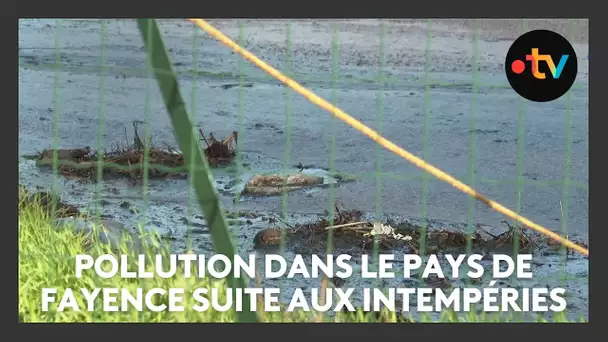 Manifestation contre les pollutions suite aux intempéries au Pays de Fayence