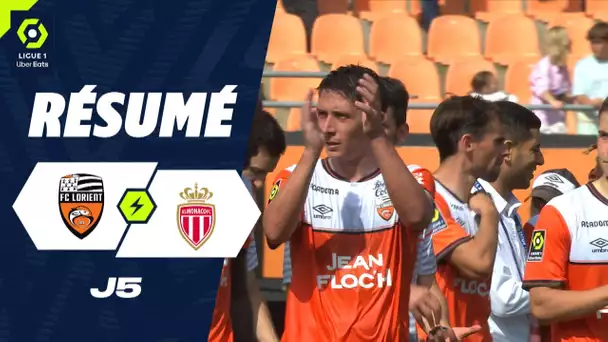 FC LORIENT - AS MONACO (2 - 2) - Résumé - (FCL - ASM) / 2023-2024