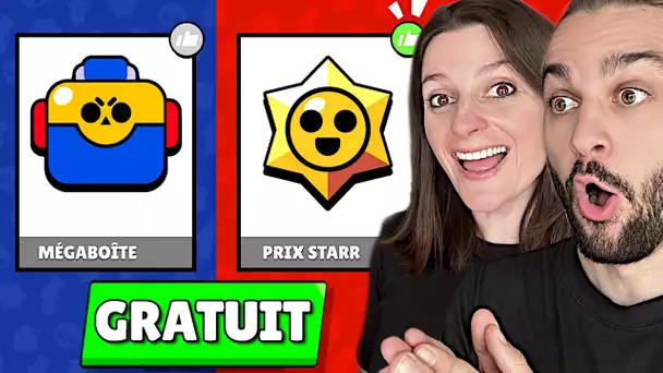 PRIX STARR ET MEGABOITE GRATUITS SUR BRAWL STARS !