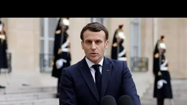 Tensions en Ukraine : Emmanuel Macron veut "définir de claires lignes rouges avec la Russie"