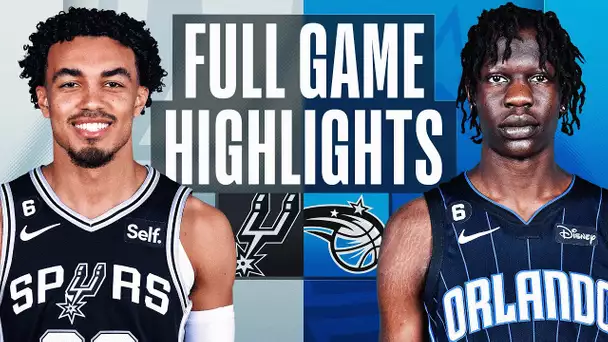 SPURS at MAGIC | NBA FULL GAME HIGHLIGHTS | December 23, 2022