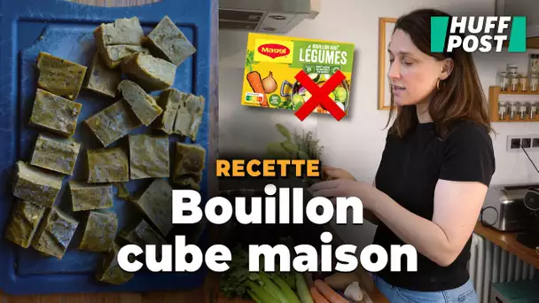 Notre recette facile de bouillon de légumes en cube maison, après les excès des fêtes