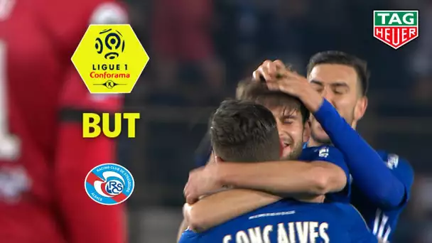 But Sanjin PRCIC (69') / RC Strasbourg Alsace - EA Guingamp (3-3)  (RCSA-EAG)/ 2018-19