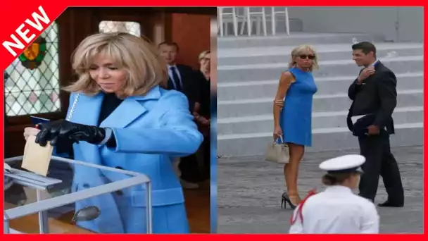 ✅  Brigitte Macron fête ses 67 ans : son look toujours impeccable