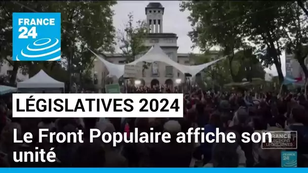 Législatives 2024 : le Front Populaire affiche son unité • FRANCE 24