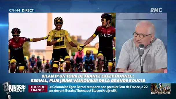 Cyrille Guimard salue la "folie" de ce Tour de France: "La fin est triste mais porteuse d'espoir!"