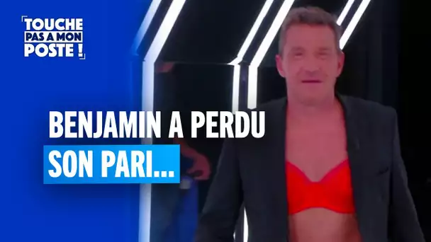 Benjamin Castaldi en soutien-gorge dans TPMP !