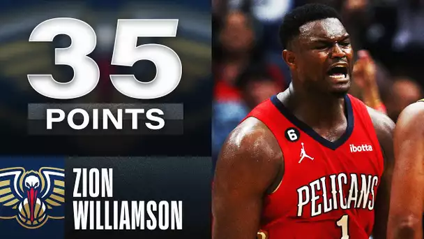 Zion's DOMINANT 35 Point Performance 😤 | December 9, 2022