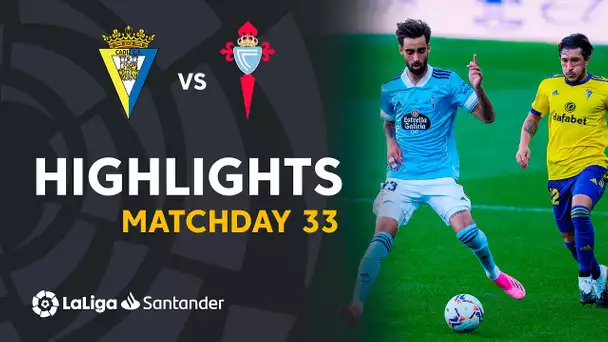 Highlights Cádiz CF vs RC Celta (0-0)