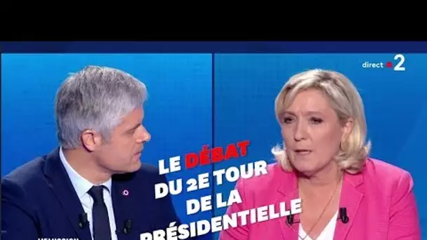 Marine Le Pen répond vertement à Laurent Wauquiez qui lui rappelle le débat de 2017