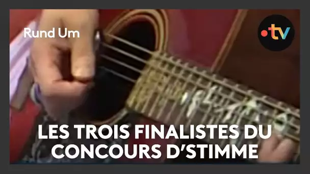 Qui sont les trois finalistes du concours de chant d'Stìmme 2024 ?