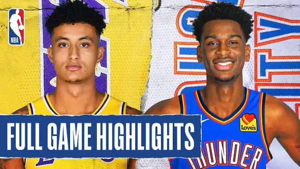 LAKERS at THUNDER | FULL GAME HIGHLIGHTS | January 11, 2020