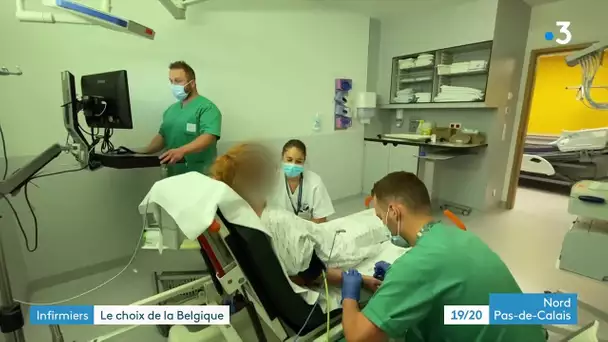 Les infirmiers préfèrent travailler en Belgique