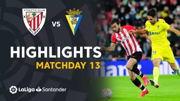 Resumen de Athletic Club vs Cádiz CF (0-1)