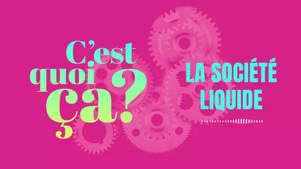 C'est quoi ça, la société liquide ?