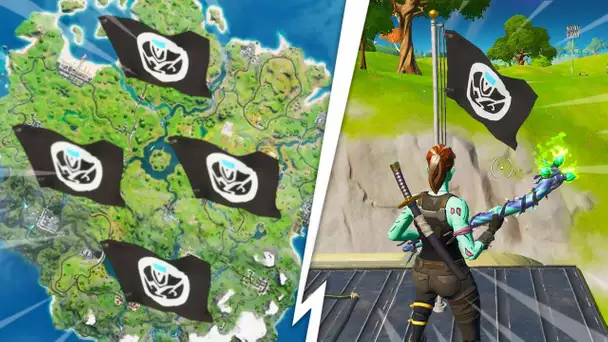 VISITER DIFFERENTS AVANT-POSTES EGO SUR FORTNITE !