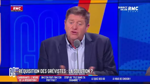 Réquisition des grévistes : "Il fallait réagir plus tôt !" tacle Willy Schraen