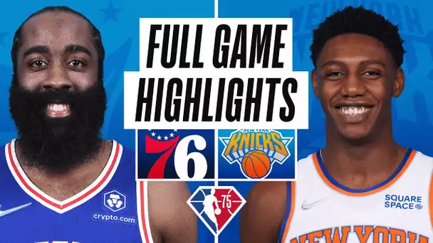 76ERS at KNICKS | FULL GAME HIGHLIGHTS | February 27, 2022