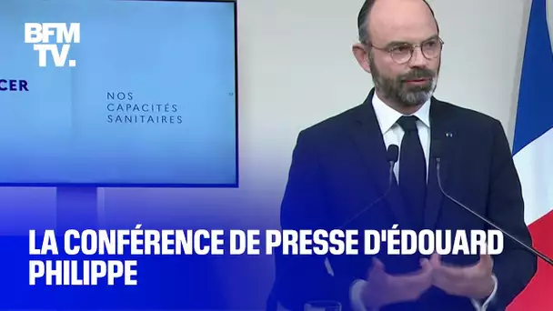 Revoir l'intégralité de la conférence de presse d'Édouard Philippe sur le coronavirus