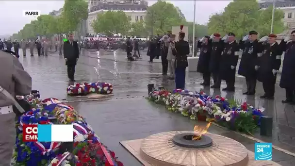 Commémorations du 8 mai 1945 : la Marseillaise interprétée par le chœur de l'Armée française