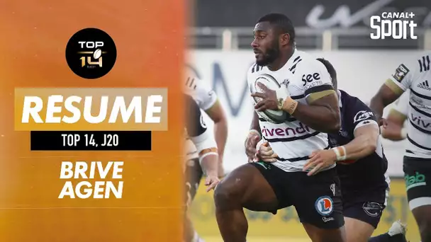 Le résumé (court) de Brive / Agen