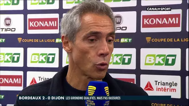 Paulo Sousa détaille les manques tactiques face à Dijon