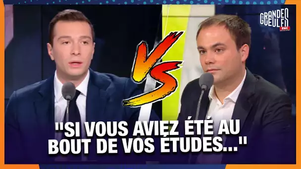 Clash entre Jordan Bardella et Charles Consigny