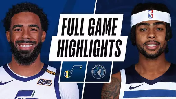 JAZZ at TIMBERWOLVES | FULL GAME HIGHLIGHTS | April 26, 2021