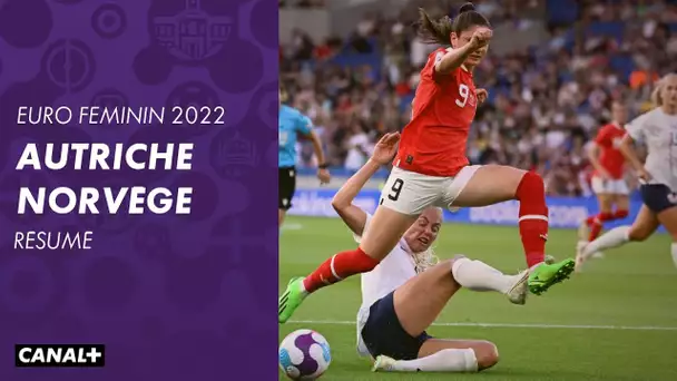 Autriche / Norvège : le résumé - Euro Féminin 2022