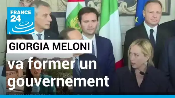 Italie : Giorgia Meloni, la prochaine Première Ministre, va former un gouvernement. • FRANCE 24