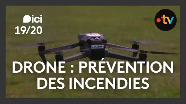 Les drones au service des pompiers face aux incendies