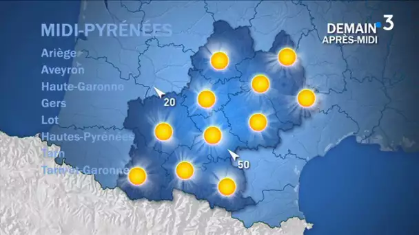 Les prévisions météo de ce mercredi : une tempête de ciel bleu