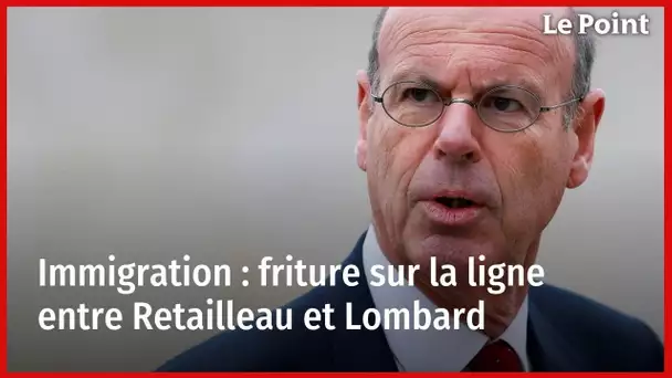 Immigration : friture sur la ligne entre Retailleau et Lombard