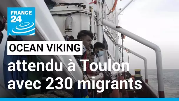 L'Ocean Viking attendu à Toulon, neuf pays européens accueilleront une partie des migrants