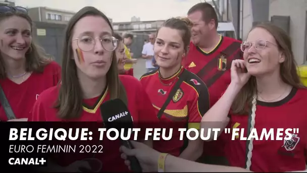 Belgique: tout feu tout "flames" - Euro Féminin 2022