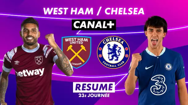 Le résumé de West Ham / Chelsea - Premier League 2022-23 (23ème journée)