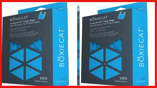 Boxiecat Scoop & Tie Litter Bags – Cat Litter Clump & Poop Bags