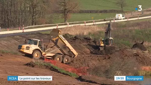 Saône-et-Loire : où en sont les travaux d'élargissement de la RCEA ?