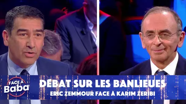 Le débat tendu entre Karim Zeribi et Eric Zemmour sur les banlieues