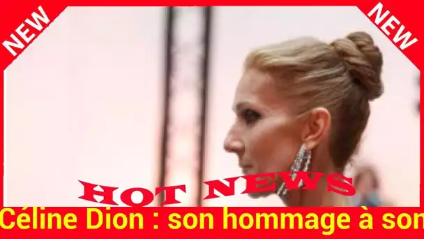 Céline Dion : son hommage à son papa disparu